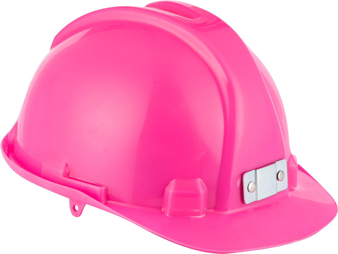 metal-clamp-hard-hat-pink